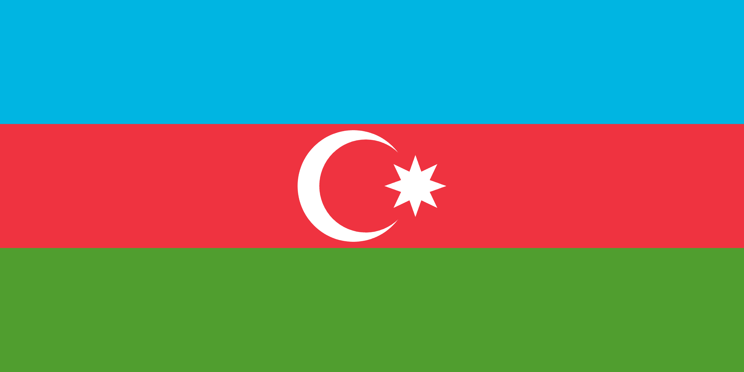 Azerbaijan Flag